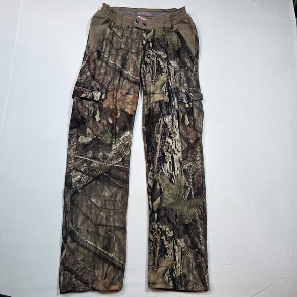 Rustic Ridge Scent Stop Women's Size M Camouflage Elastic Waist Hunting Pants - Picture 2 of 12
